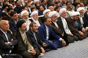 دیدار مسئولان، کارگزاران و دست‌اندرکاران حج با مقام معظم رهبری