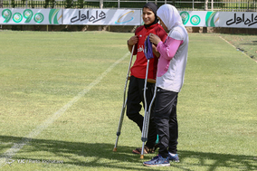 تمرین تیم ملی فوتبال  زیر 19 سال بانوان