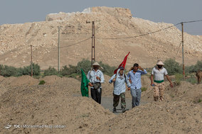 حرکت کاروان پیاده بهشت تا بهشت