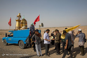 حرکت کاروان پیاده بهشت تا بهشت
