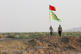 حرکت کاروان پیاده بهشت تا بهشت