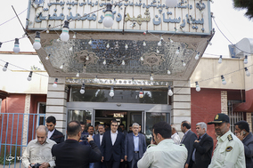 بازدید وزیر بهداشت از مراکز درمانی شهرستان ورامین