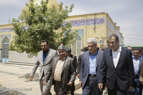 بازدید وزیر بهداشت از مراکز درمانی شهرستان ورامین