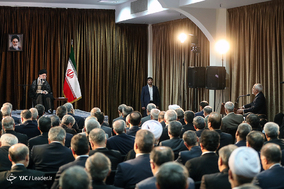 دیدار وزیر و مسئولان وزارت امور خارجه، سفیران و روسای نمایندگی‌های ایران در خارج از کشور با رهبر انقلاب اسلامی