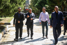 بازدید محسن هاشمی از باشگاه خبرنگاران جوان