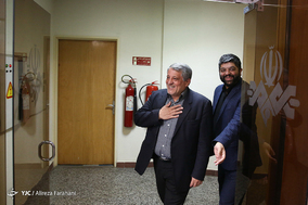 بازدید محسن هاشمی از باشگاه خبرنگاران جوان