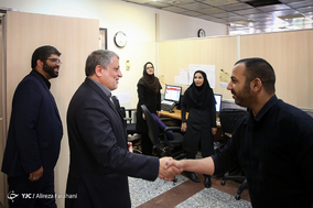 بازدید محسن هاشمی از باشگاه خبرنگاران جوان