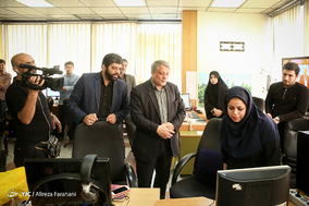 بازدید محسن هاشمی از باشگاه خبرنگاران جوان