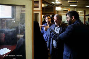 بازدید محسن هاشمی از باشگاه خبرنگاران جوان