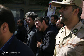 تشییع پیکر مرزبان شهید محمدحسین فنایی - مشهد