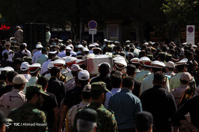 تشییع پیکر مرزبان شهید محمدحسین فنایی - مشهد