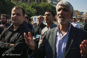 تشییع پیکر مرزبان شهید محمدحسین فنایی - مشهد