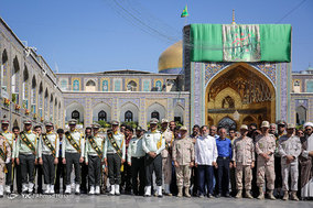 تشییع پیکر مرزبان شهید محمدحسین فنایی - مشهد