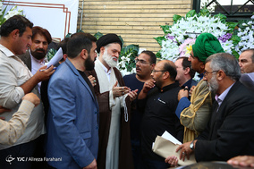 مراسم ختم حاج سید حسن حقانیان