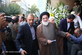 مراسم ختم حاج سید حسن حقانیان