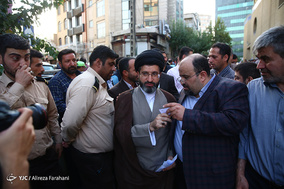 مراسم ختم حاج سید حسن حقانیان