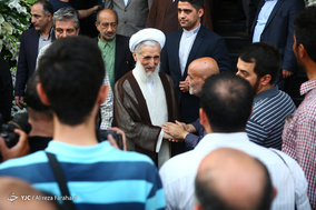 مراسم ختم حاج سید حسن حقانیان