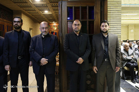 مراسم ترحیم پدر وحید حقانیان