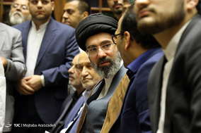 مراسم ترحیم پدر وحید حقانیان