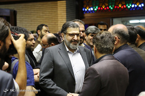 مراسم ترحیم پدر وحید حقانیان