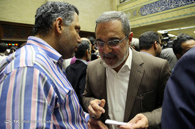 مراسم ترحیم پدر وحید حقانیان