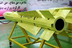 افتتاح خط تولید موشک هواپایه فکور حضور وزیر دفاع