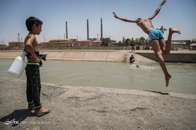 آب تنی در کانال