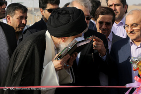 افتتاح  بلوار آیت‌الله العظمی بروجردی در قم