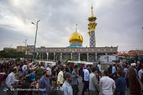 استقبال از دو شهید گمنام عملیات رمضان با حضور کاروان زیر سایه خورشید