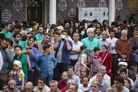 استقبال از دو شهید گمنام عملیات رمضان با حضور کاروان زیر سایه خورشید