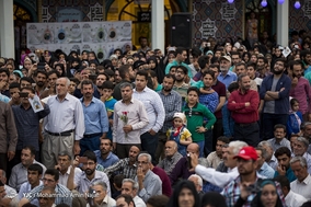 استقبال از دو شهید گمنام عملیات رمضان با حضور کاروان زیر سایه خورشید