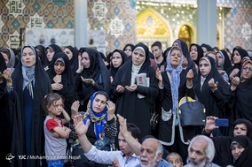 استقبال از دو شهید گمنام عملیات رمضان با حضور کاروان زیر سایه خورشید