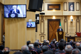 همایش مشترک سفرای جمهوری اسلامی با فعالان بخش خصوصی با حضور ظریف