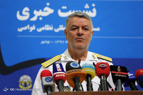 نشست خبری فرمانده نیروی دریایی ارتش جمهوری اسلامی ایران