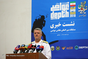 نشست خبری فرمانده نیروی دریایی ارتش جمهوری اسلامی ایران
