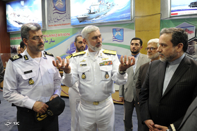 بازدید وزیر امور خارجه از توانمندیهای وزارت دفاع