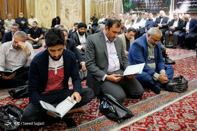 مراسم ترحیم والده حمیدرضا مقدم فر مشاور فرمانده کل سپاه پاسداران انقلاب اسلامی