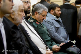 مراسم ترحیم والده حمیدرضا مقدم فر مشاور فرمانده کل سپاه پاسداران انقلاب اسلامی