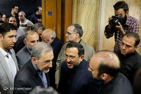 مراسم ترحیم والده حمیدرضا مقدم فر مشاور فرمانده کل سپاه پاسداران انقلاب اسلامی