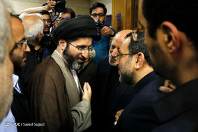 مراسم ترحیم والده حمیدرضا مقدم فر مشاور فرمانده کل سپاه پاسداران انقلاب اسلامی