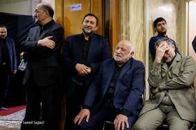 مراسم ترحیم والده حمیدرضا مقدم فر مشاور فرمانده کل سپاه پاسداران انقلاب اسلامی