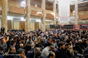 مراسم ترحیم والده حمیدرضا مقدم فر مشاور فرمانده کل سپاه پاسداران انقلاب اسلامی