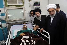 عیادت نمایندگان رهبر انقلاب از مجروحان حادثه تروریستی اهواز