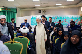 افتتاحی دفتر روحانی مبارز و مجاهد شیخ ابراهیم زکزکی در مشهد