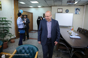 حضور محمدباقر قالیباف در باشگاه خبرنگاران جوان