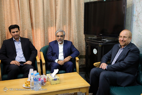 حضور محمدباقر قالیباف در باشگاه خبرنگاران جوان