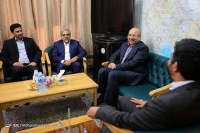 حضور محمدباقر قالیباف در باشگاه خبرنگاران جوان