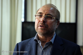 حضور محمدباقر قالیباف در باشگاه خبرنگاران جوان