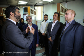 حضور محمدباقر قالیباف در باشگاه خبرنگاران جوان