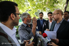 حضور محمدباقر قالیباف در باشگاه خبرنگاران جوان